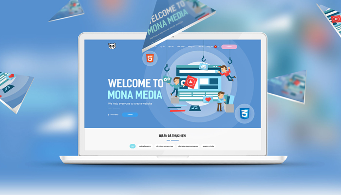 Công ty thiết kế website giáo dục, web học trực tuyến - Mona Media