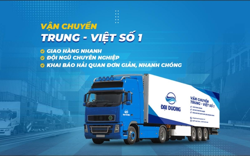 công ty vận chuyển hàng trung quốc Đại Dương Logistics