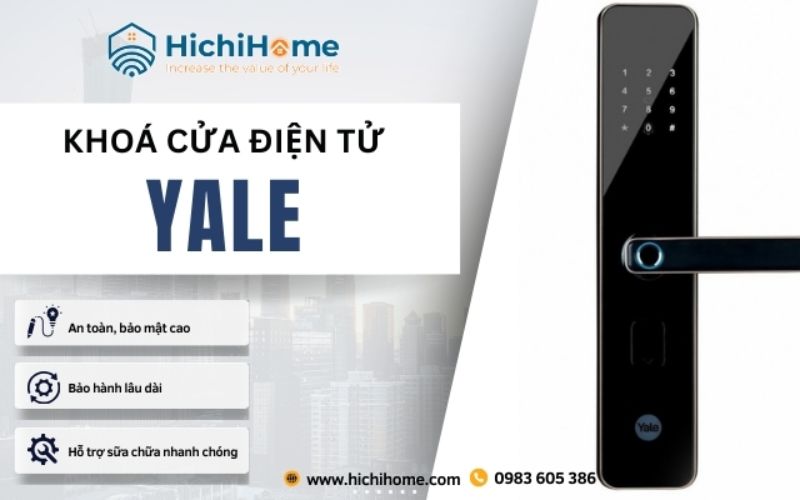 địa chỉ mua khóa điện tử yale Hichihome