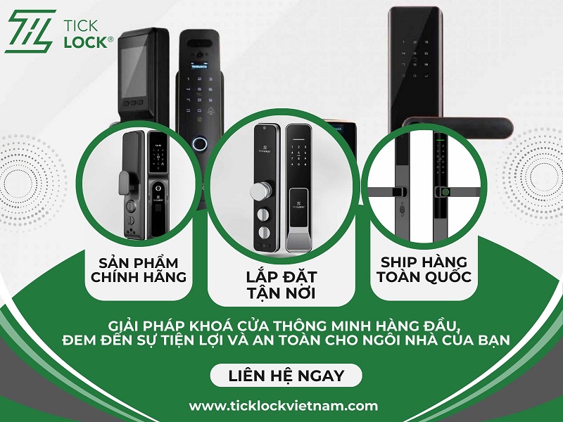mua khóa cửa điện tử chất lượng tại TICKLOCK
