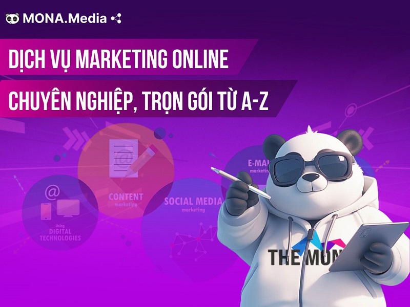 dịch vụ marketing online mona media
