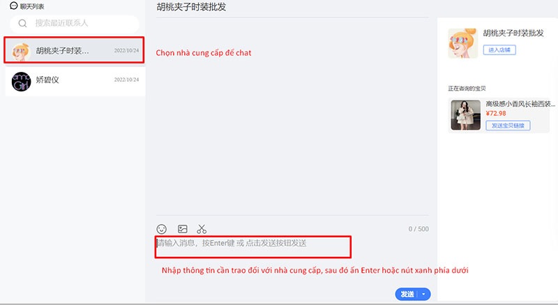 Thương lượng giá sỉ với nhà cung cấp